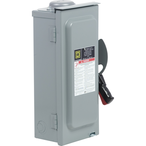 CHU361RB - HEAVY DUTY SAFETY SWITCH 30A 3P 600V NF TYPE 3R HD. Sold in units of 1
