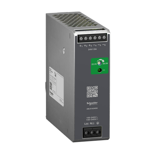 ABLS1A24050 - POWER SUPPLY 24V 5A 1PH OPTIMIZED. Sold in units of 1