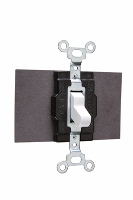 1221W - 15A 120/277V SPDT MAINTAINED CONTACT MANUAL CONTROLLER WHITE. Sold in units of 1