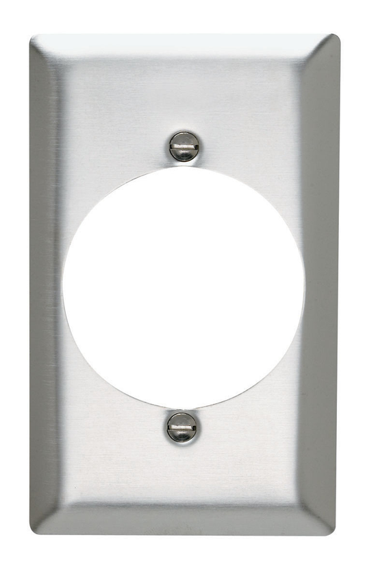 SS723 - 1G POWER OUTLET 2.125IN HOLE FOR 2.094IN DIA DEV 302 S/S WP. Sold in units of 1