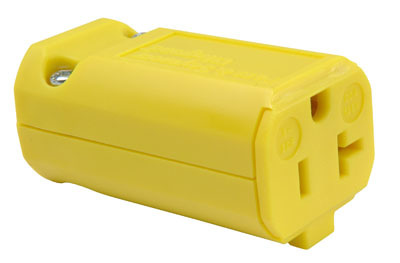 PS5369Y - 20A 125V MAXGRIP M³ STRAIT BLD CONNECTOR YELLOW. Sold in units of 1