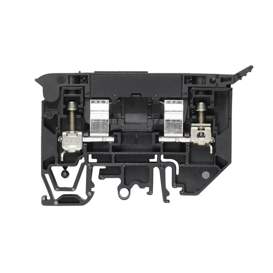 1880430000 - WSI 4/2, 1 1/4 X 1/4 TERMINAL BLOCK CONNECTOR 2 POSITION DISCONNECT BLACK 10-30 AWG. Sold in units of 1