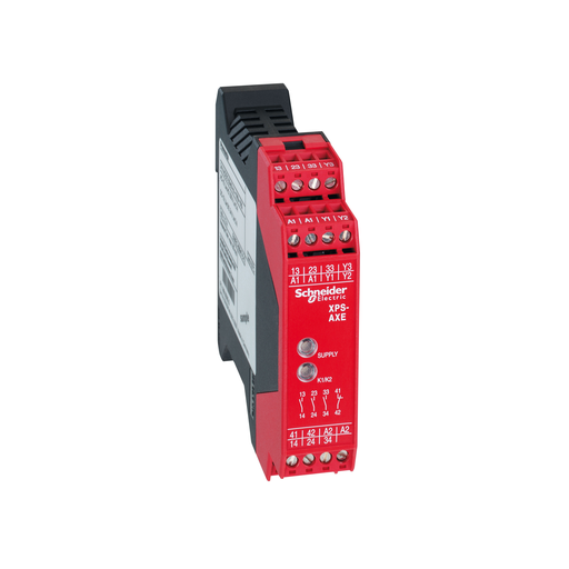 XPSAXE5120P - SAFETY RELAY ESTOP 1 RELAY O/P. Sold in units of 1