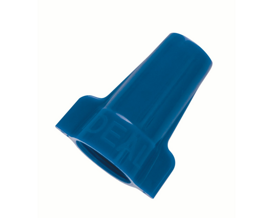 30-454 - WING-NUT, 454 TWIST-ON CONNECTOR, 12-6AWG, BLUE, 50/PACK. Sold in units of 1
