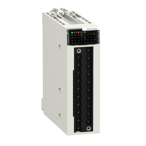 BMXDDM16025 - DISCRETE MIXED IO MODULE, MODICON X80 DIG 8I 24 VDC 8Q RELAYS. Sold in units of 1