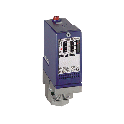 XMLA020A2S13 - PRESSURE SWITCH 10.2 TO 290 PSI NPT CONN. Sold in units of 1