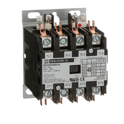 8910DPA44V14 - CONTACTOR 600V. Sold in units of 1
