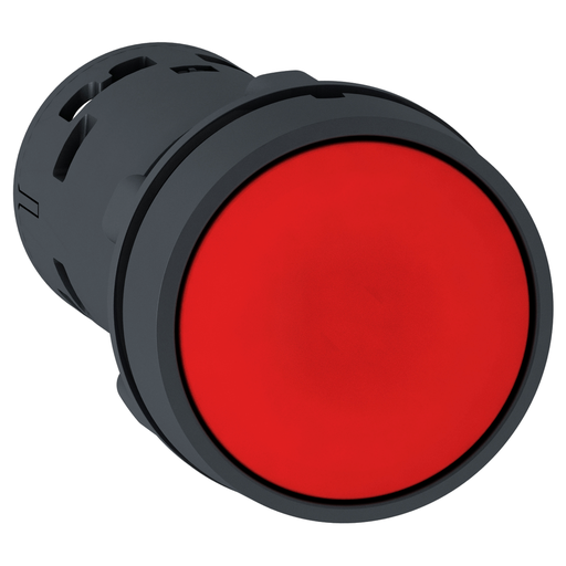 XB7NA42 - RED PUSHBUTTON,SPRING RTN, 1 NC. Sold in units of 1