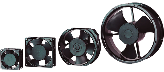 AR12038115XBTP - AXIAL AC FAN, 120X120X38, 115 VAC, 60/50 HZ, 125/106 CFM, BALL BEARING. Sold in units of 1
