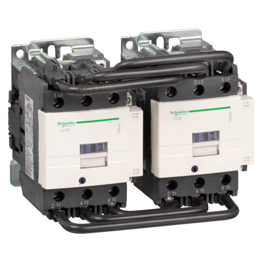 LC2D80G7 - REVERSING CONT 1NO+1NC 80A 120V 50/60HZ. Sold in units of 1