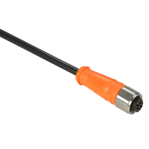 XZCPA1141L10 - PRE WIRED CONNECTOR M12 FEMALE STRAIGHT. Sold in units of 1