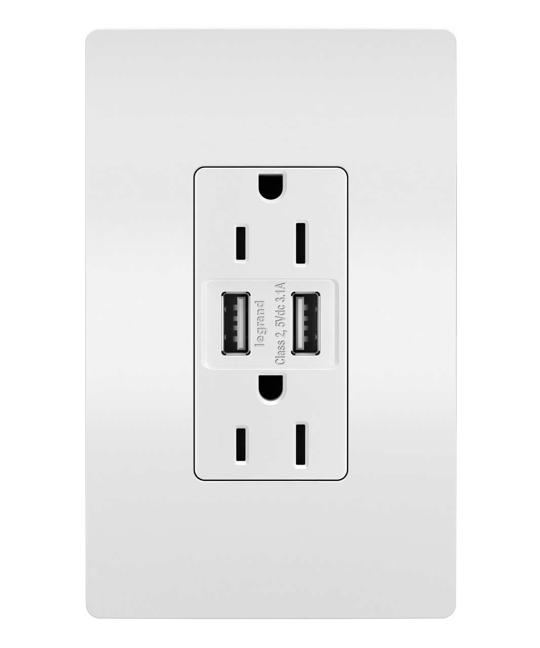 TM826USBW - 3.1 USB + DUPLEX 15A WHITE. Sold in units of 1