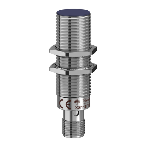 XS118BLPAM12 - PROX M18 24VDC PNP NO 3W FLUSH M12 CON. Sold in units of 1