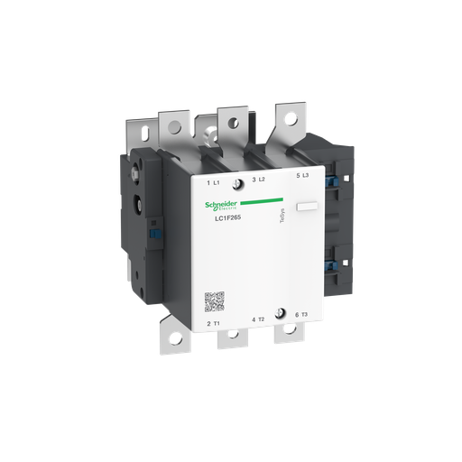 LC1F265M7 - CONTACTEUR NU LC1F 3P AC3 600V 265A. Sold in units of 1