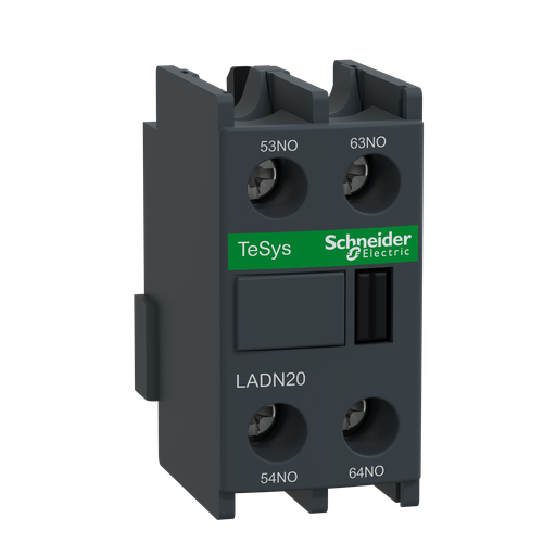 LADN20 - FRONT CONTACTS BLOCK 2NO. Sold in units of 1