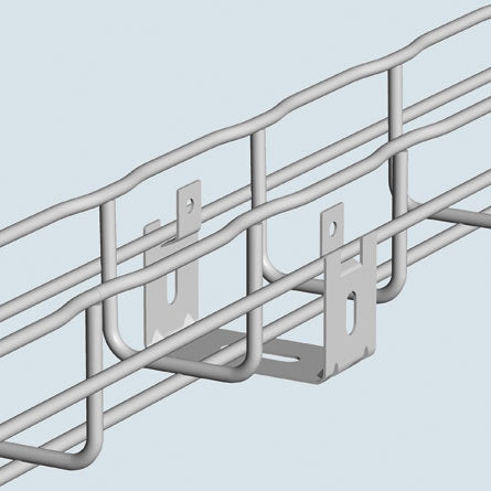 UC50PG - CABLE TRAY STANDOFF, BLACK, (2D,4W,2L). Sold in units of 1