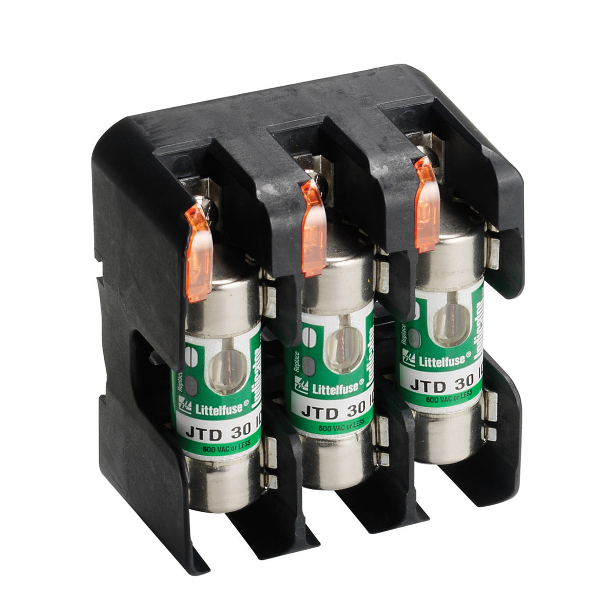 LFJ601003CID - 600V 100A 3P B/LUG FUSE HOLDER CLASS J FUSE BLOCK. Sold in units of 1
