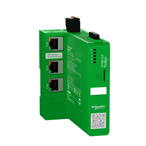 TPRBCEIP - BUS COUPLER ETH SWITCH. Sold in units of 1