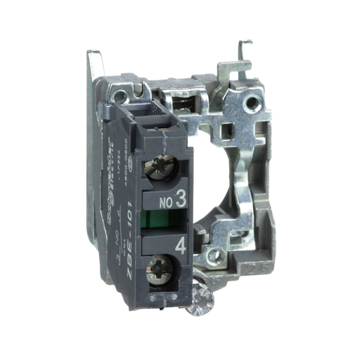 ZB4BZ101 - CONTACT BLOCK FOR PUSHBUTTON SWITCH 1NO. Sold in units of 1