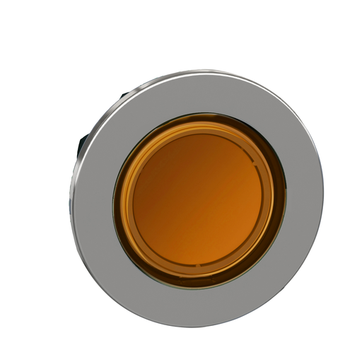 ZB4FV053 - FLUSH MOUNTED ORANGE PILOT LIGHT HEAD FO. Sold in units of 1
