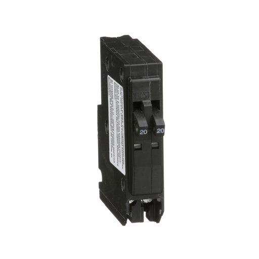 QO2020 - 20-20A 1P QO TANDEM BREAKER. Sold in units of 1