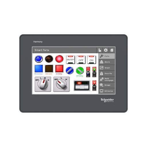 HMISTO705 - 4.3" COLOUR TOUCH PANEL RS-232C TERMINAL BLOCK. Sold in units of 1
