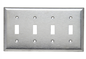 SL4 - 4G TOGGLE SWITCH WP 430 S/S. Sold in units of 1