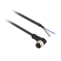 XZCP0666L2 - PROLONG.FEM-M8-ANGLE-2M. Sold in units of 1