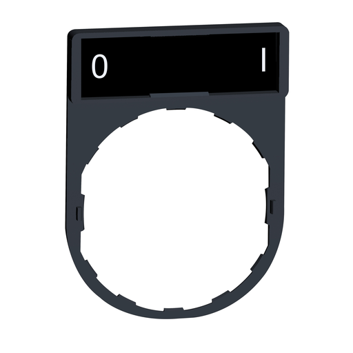 ZBY2178 - LEGEND PLATE. Sold in units of 1