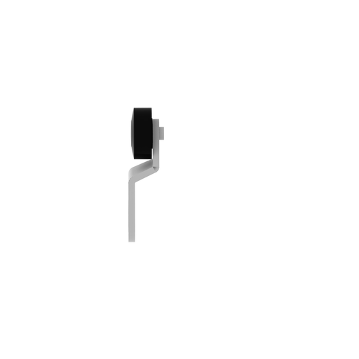 ZCY18 - 16MM DIA. PLASTIC ROLLER ANGLED LEVER. Sold in units of 1