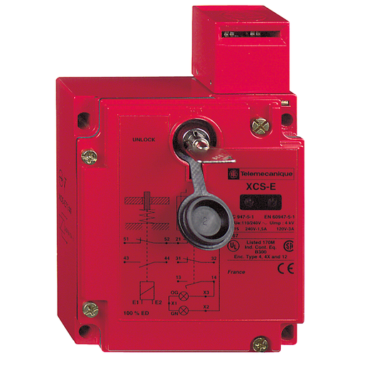 XCSE5333 - SAFETY INTERLOCK LIMIT SWITCH. Sold in units of 1