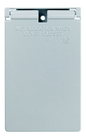 CA26WV - WP 1 GANG VERTICAL DÉCOR/GFCI COVER WHITE. Sold in units of 1