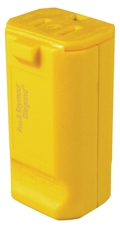 PS5969Y - 15A 125V MAXGRIP M³ STRAIT BLD CONNECTOR YELLOW. Sold in units of 1
