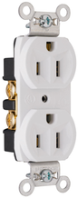 CRB5262W - 15A 125V STAIT BLD CONST GRD DUP RECPT WHITE. Sold in units of 1