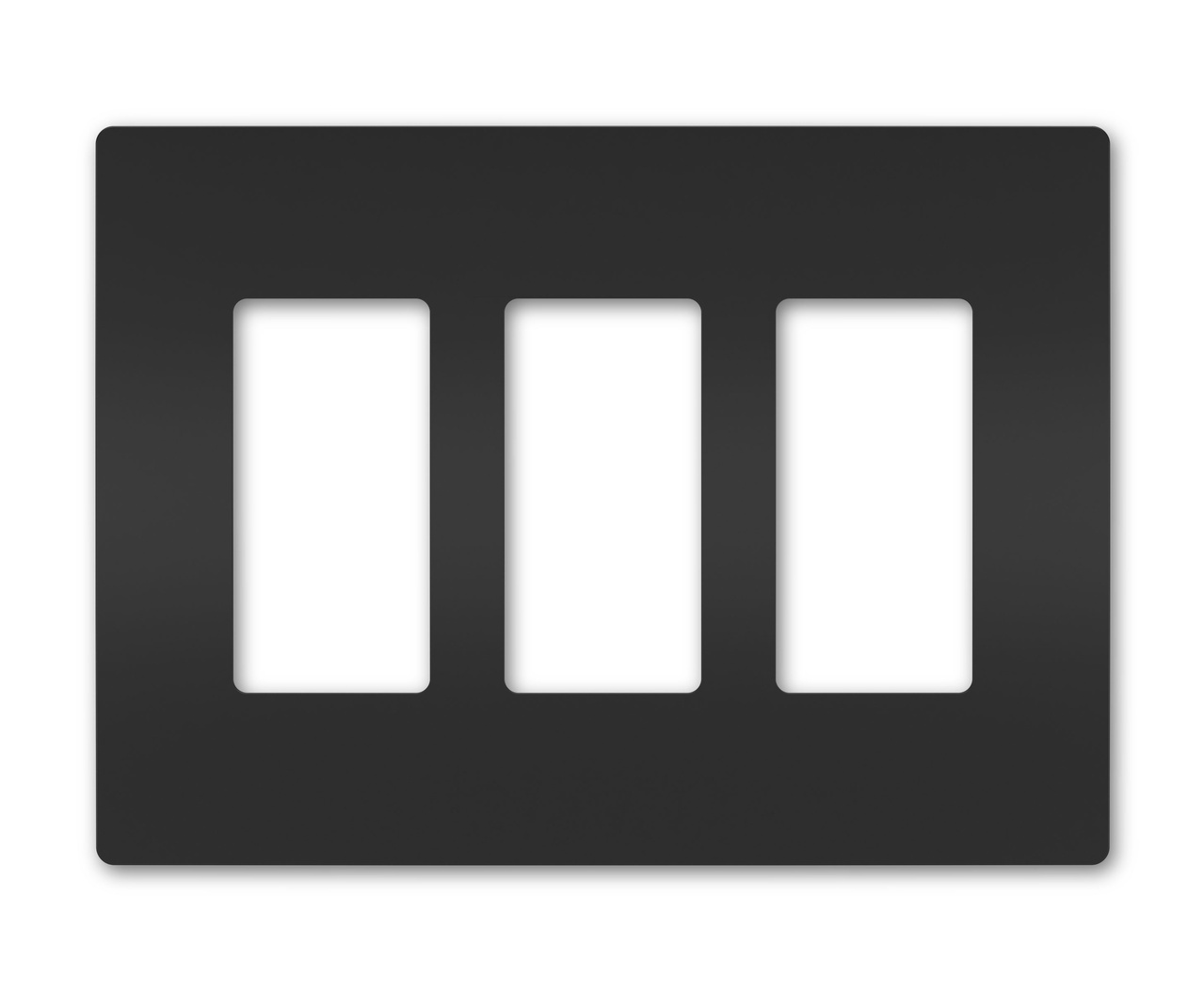 RWP263BK - RADIANT WALLPLATE 3G BLACK. Sold in units of 1
