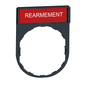 ZBY2123 - STD NAMEPLATE:  "REARM". Sold in units of 1