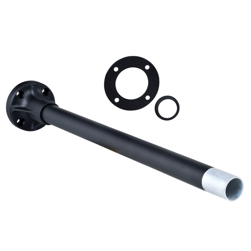 XVBZ03 - BLACK ALU TUBE 400MM. Sold in units of 1