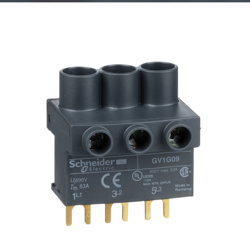 GV1G09 - TERMINAL BLOCK. Sold in units of 1