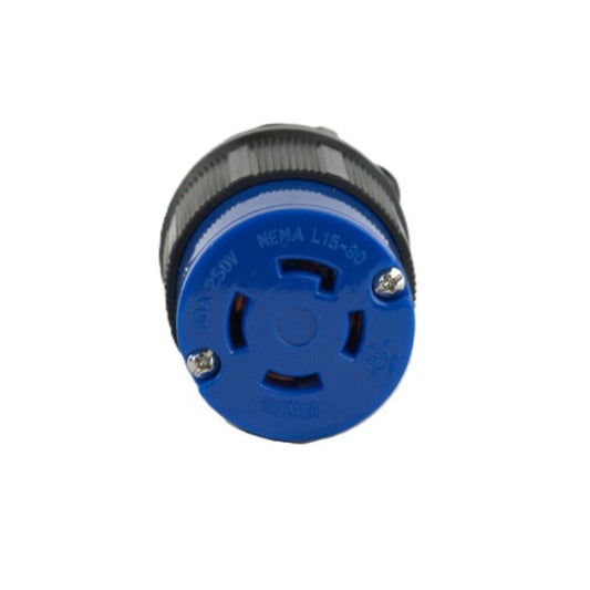 L15-30C - TWIST LOCK FEMALE CONNECTOR, 30A 250VAC,. Sold in units of 1