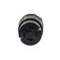 L17-30C - LOCKING CONN  30A 600VAC 3PH  BLACK. Sold in units of 1