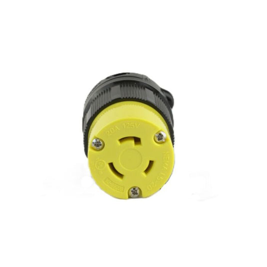 L5-20C - TWIST LOCK FEMALE CONNECTOR, 20A 125VAC. Sold in units of 1