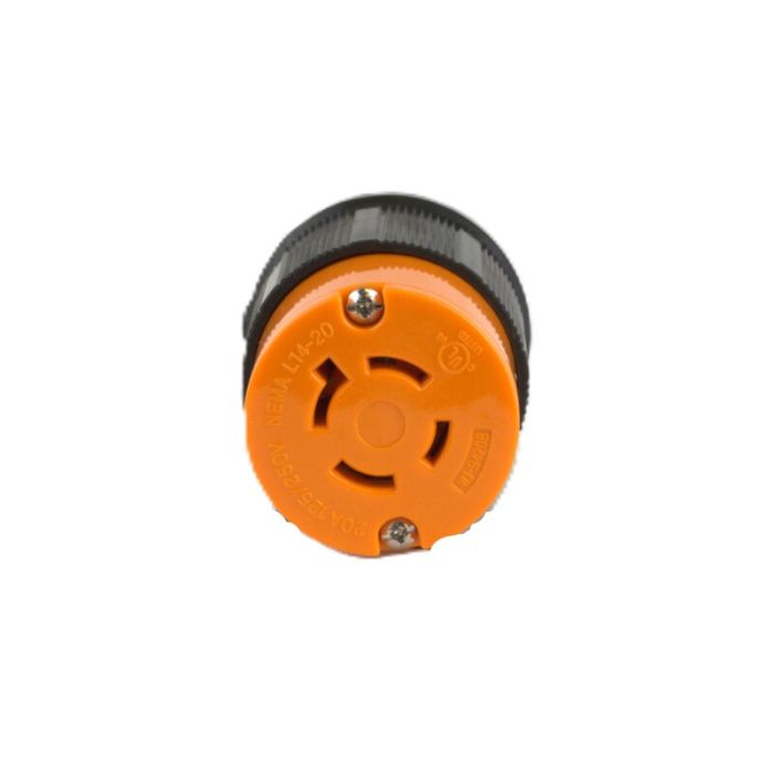 L14-20C - TWIST LOCK FEMALE CONNECTOR, 20A 125/250. Sold in units of 1