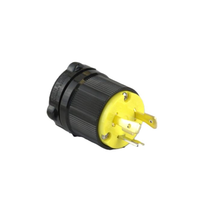 L5-30P - TWIST LOCK MALE PLUG, 30A 125VAC, 2P3W,. Sold in units of 1