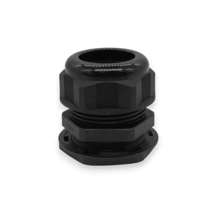 RDC42AA - DOME CONN PG42 BLACK 1.26IN-1.5IN C/W O-RING AND LOCKNUT. Sold in units of 1