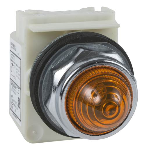 9001KP38LYA9 - PILOT LIGHT 120V 30MM TYPE K +OPTIONS. Sold in units of 1