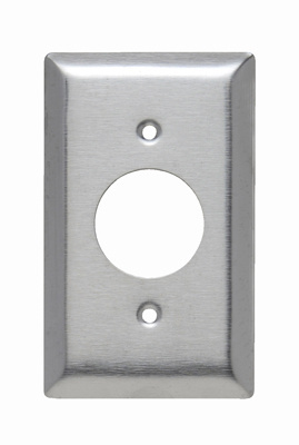 SL7 - 1G SINGLE RECEPTACLE WP 430S/S. Sold in units of 1