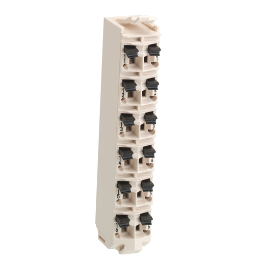 TM5ACTB12 - TERMINAL BLOCK, MODICON TM5, 12 CONTACTS, WHITE. Sold in units of 1