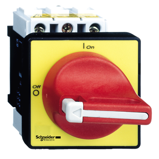 VCF1 - SWITCH KIT W/4 HOLE MTG RED/YELLOW 3P - 690V 32A -. Sold in units of 1