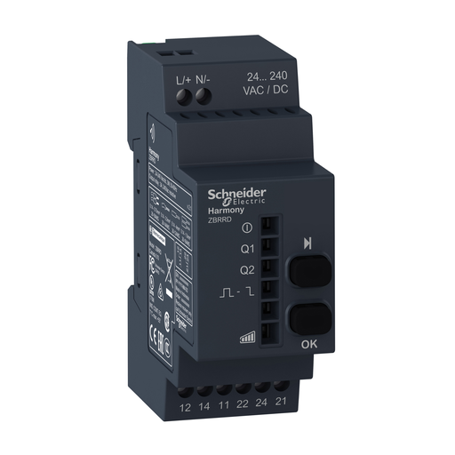 ZBRRD - RVR PROGRAMMABLE, 2 SRTIES RLS,AC/DC. Sold in units of 1