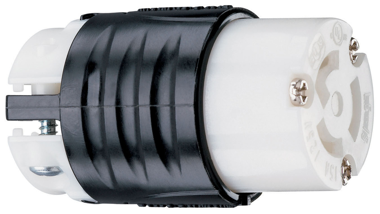 PSL515C - TURNLOK 15A 125V 2P 3-WIRE CONNECTOR. Sold in units of 1
